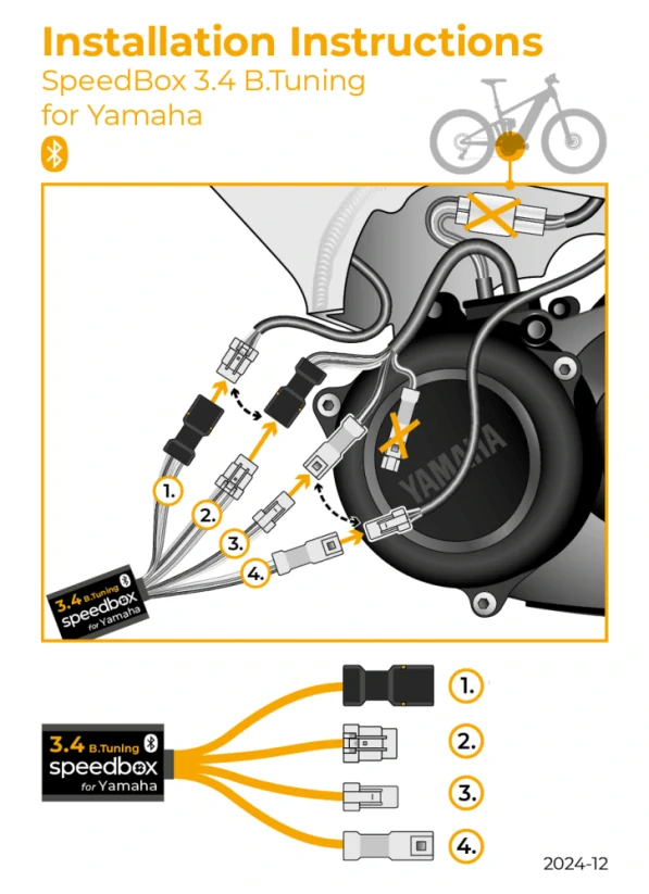 SpeedBox 3.4 B.Tuning pre Yamaha (Crosscore RC, Wabash RT)