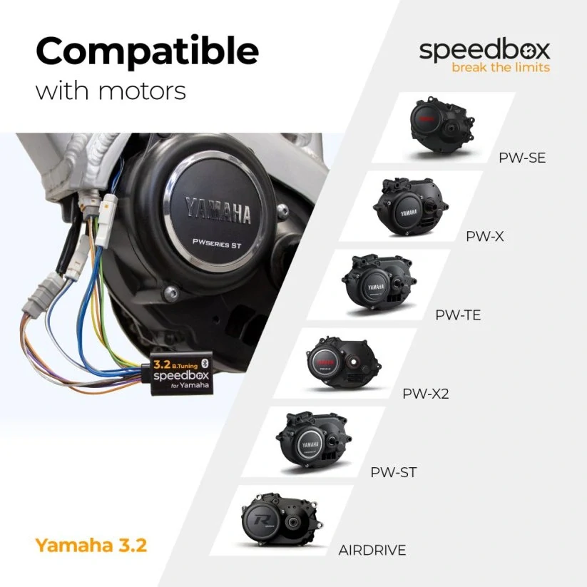 SpeedBox 3.2 pre Yamaha (PW-X, SE, TE, X2, ST)