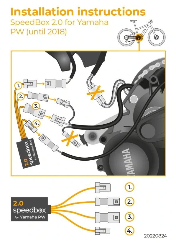 SpeedBox 2.0 pre Yamaha PW (do 2018)