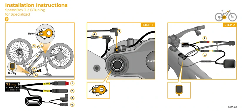 SpeedBox 3.2 B.Tuning pre Specialized (Motory 3.1)