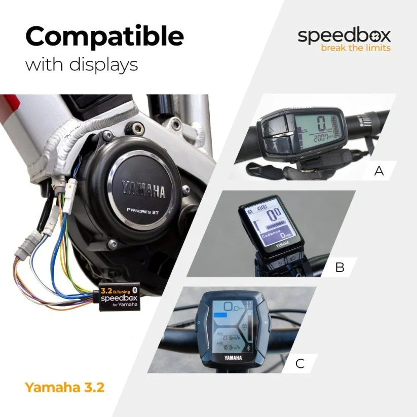 SpeedBox 3.2 B.Tuning pre Yamaha (PW-X, SE, TE, X2, ST)