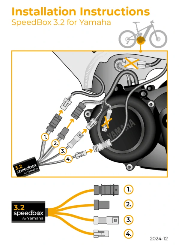 SpeedBox 3.2 pre Yamaha (PW-X, SE, TE, X2, ST)