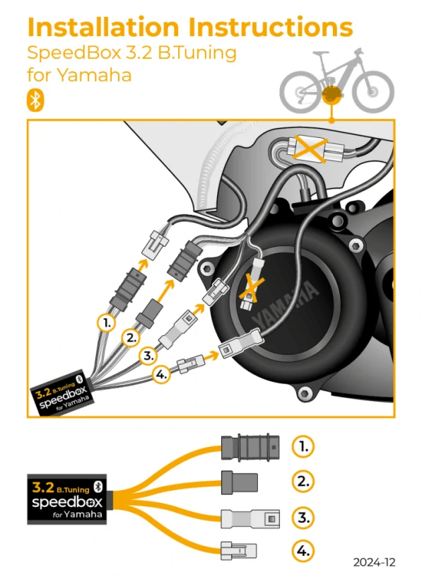 SpeedBox 3.2 B.Tuning pre Yamaha (PW-X, SE, TE, X2, ST)